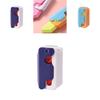 New Cartoon 3d Gravity Carrot Eraser Toy For Students Creative Stationery To Release Stress Purple Shell)