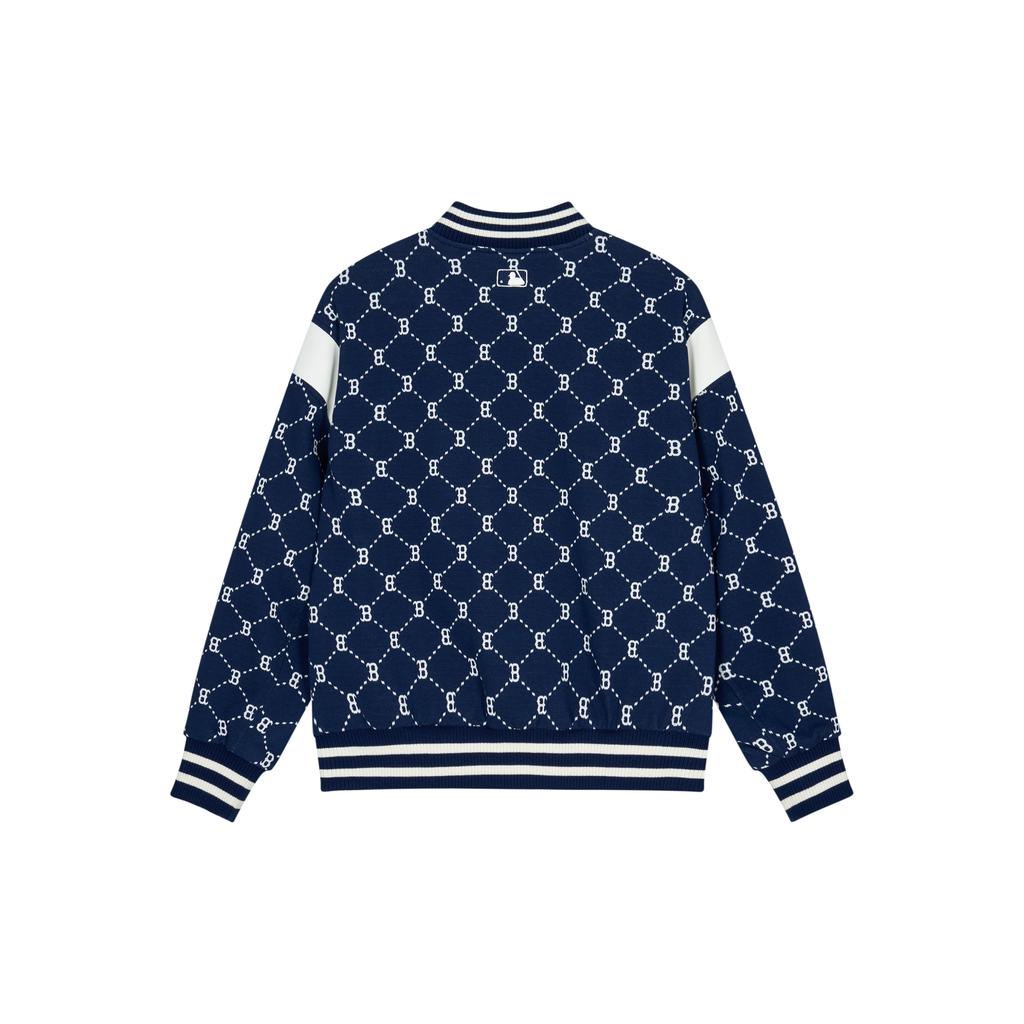 New MLB SS24 Baseball Jacket Unisex Navy Blue 3AJPM0641-43NYS
