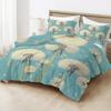 Dandelion Floral Duvet Cover Sets, Flower Botanical Bedding Set, Plant Quilt Cover, Soft Comforter Cover &  Pillowcases 75*50