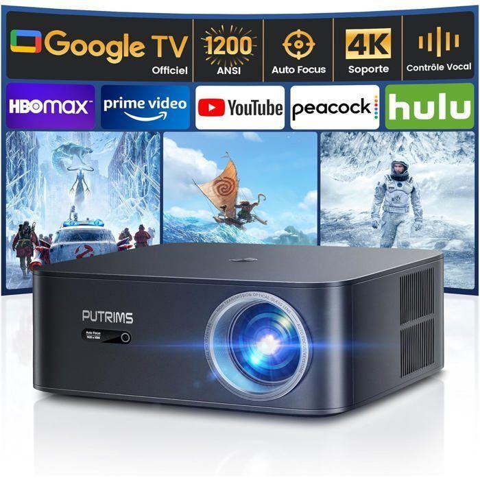 Videoproiettore 4K - BAZARLAND30 - K12 - 1500 Lumen ANSI - WiFi 6 - Bluetooth 5.2