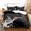 3D Printed Death Anime Note Bedding Set for Boys Girls Duvet Cover And Pillowcase Twin Queen King Full Single Double Sizes