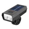 Solar Bike Light Headlight Bright Bicycles Flashlight LED Bike Front Lamp Solar Rechargeable Bicycles Headlight
