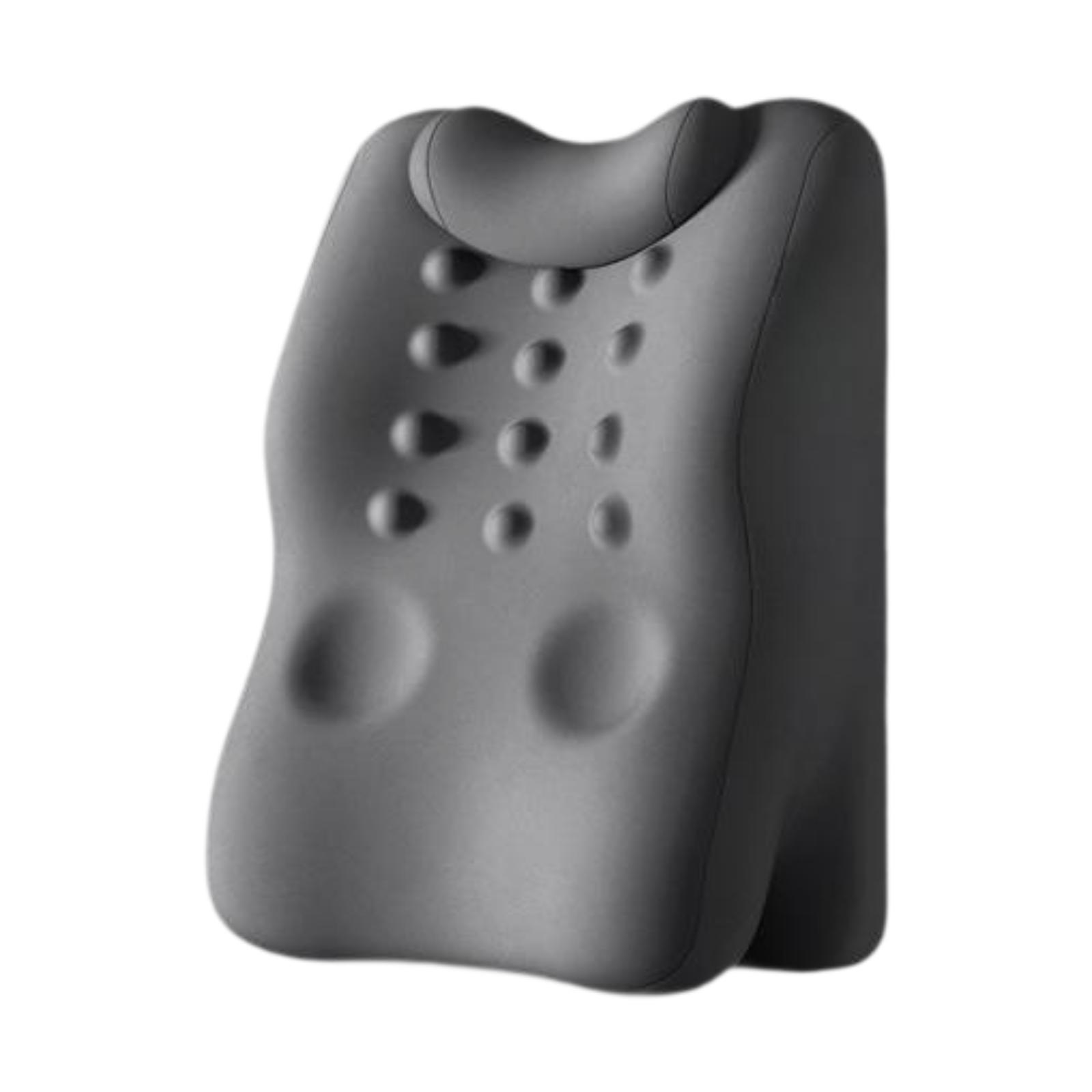 

Back Support Cushion Soft Bed Wedge Memory Foam for Travel Home Dorm темно-сірий