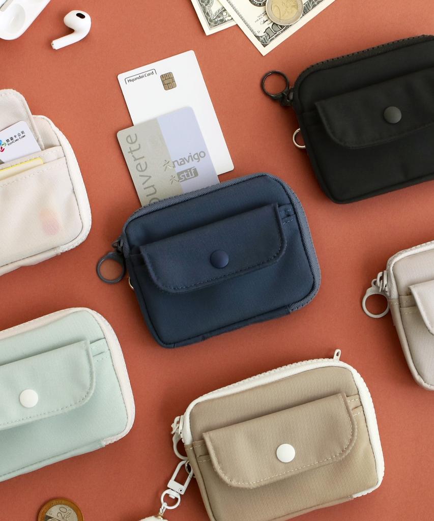 Iconic Voyager Card Wallet 5 Colors Travel Coin Purse