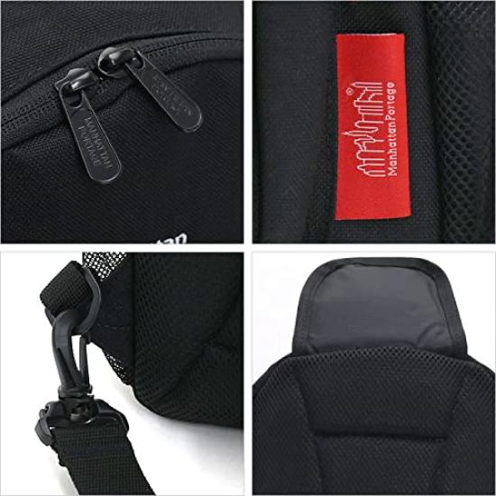 Manhattan Portage Cobble Hill Sling Bag, Black, MP1932, Size Small