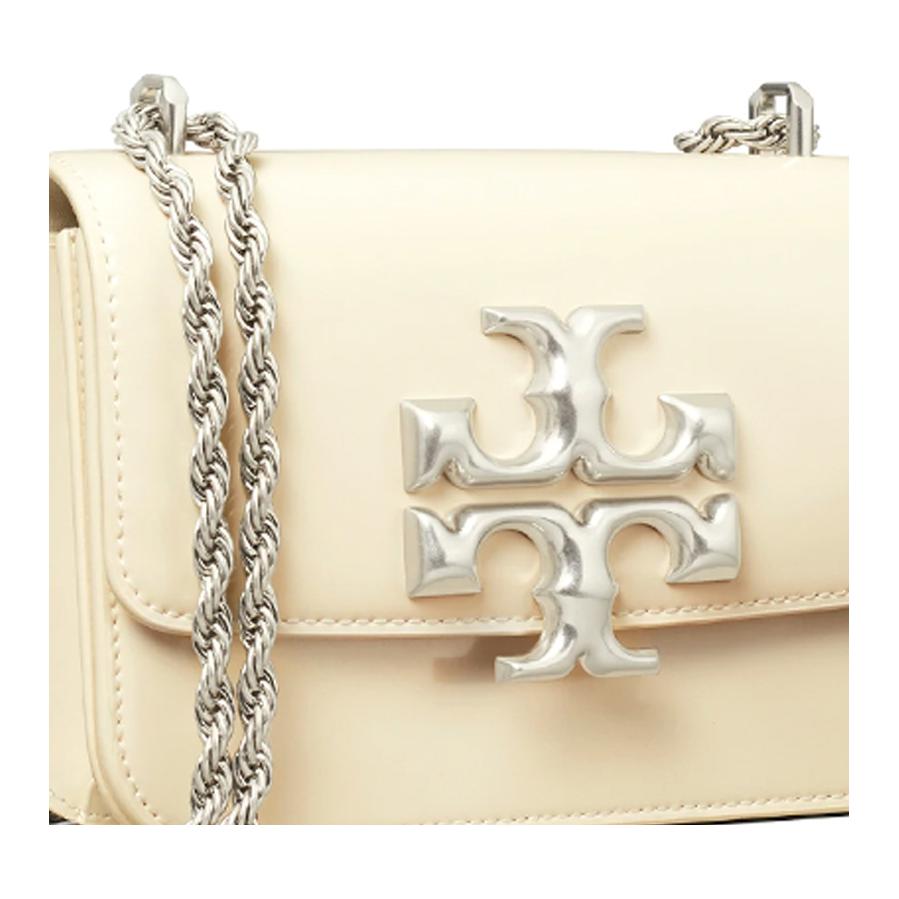 Tory Burch Eleanor Mini Patent Leather Tote Crossbody Bag Women bags Ivory 81676-104