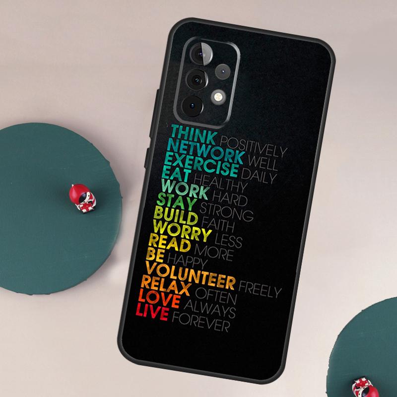 Gym Fitness Bodybuilding Case For Samsung Galaxy A54 A34 A24 A14 A53 A33 A23 A13 A73 A51 A71 A12 A22 A32 A52 Cover