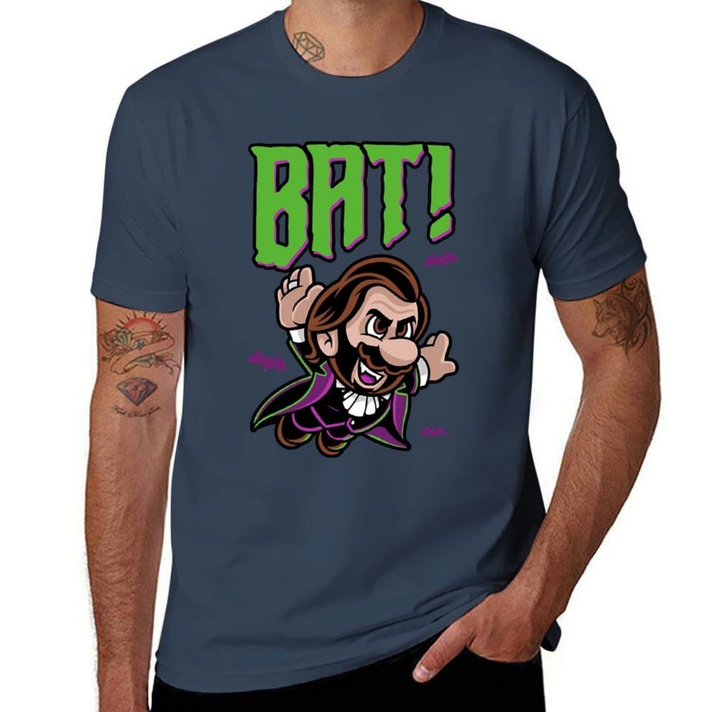 Bat Vamp Tshirt Fashion Letter Print Tshirt