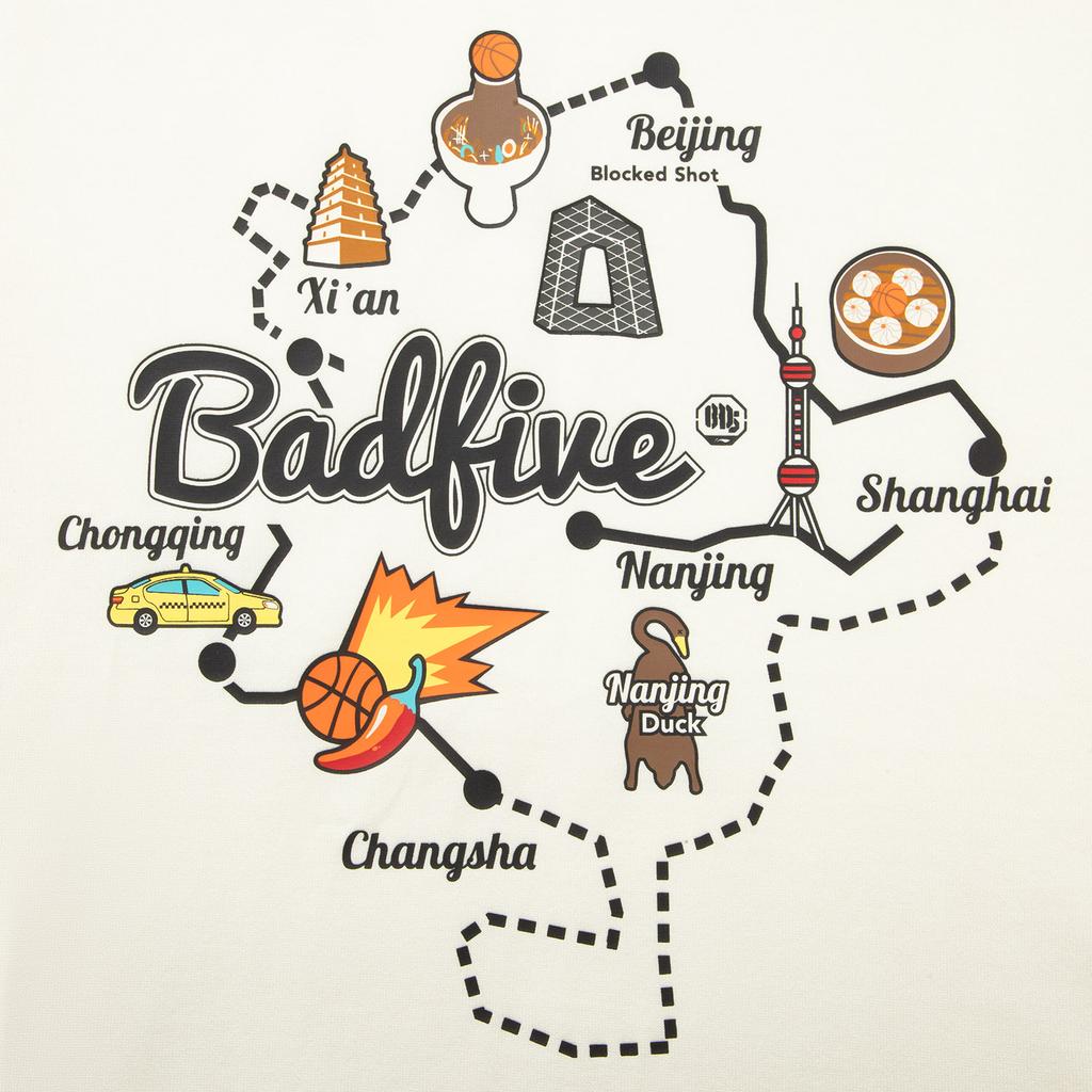 Li-Ning Badfive Mode Vielseitig Rundhals Lässig Locker Buchstabenmuster Gedruckt Kurzarm T-Shirt Herren Oberteile AHSVE09-3