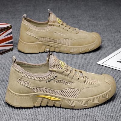 Outdoor Work Shoes Comfortable Wear-Resistant Low-Top Casual Men's Shoes Fashion Casual Men's Anti Slip Labor Shoes Sneakers