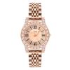 Female Full Diamond Steel Belt Quartz Watch Light Luxury Retro Gypsy Female Watch Waterproof And High-End Watch