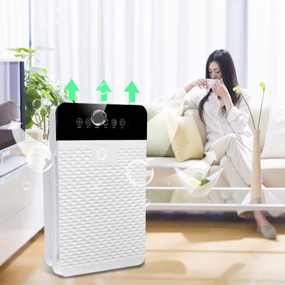 Household Air Purifier HEPA Filters Fresh Air Negative Ion Anion Smoke Dust Home Office Purify Air Cleaner Machine