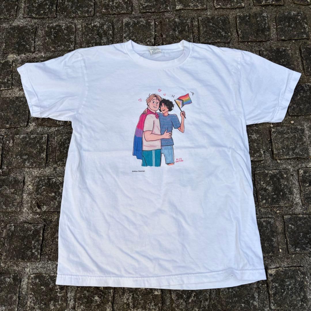 

[USED] Adult Virus Y2K Graphic Off-the-Shoulder Long T-Shirt