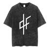Le Monde Chico Vintage Washed T Shirt Qlf PNL French Rap Hip Hop T Shirts Men/Women Cotton Casual Oversized T-shirts Streetwear