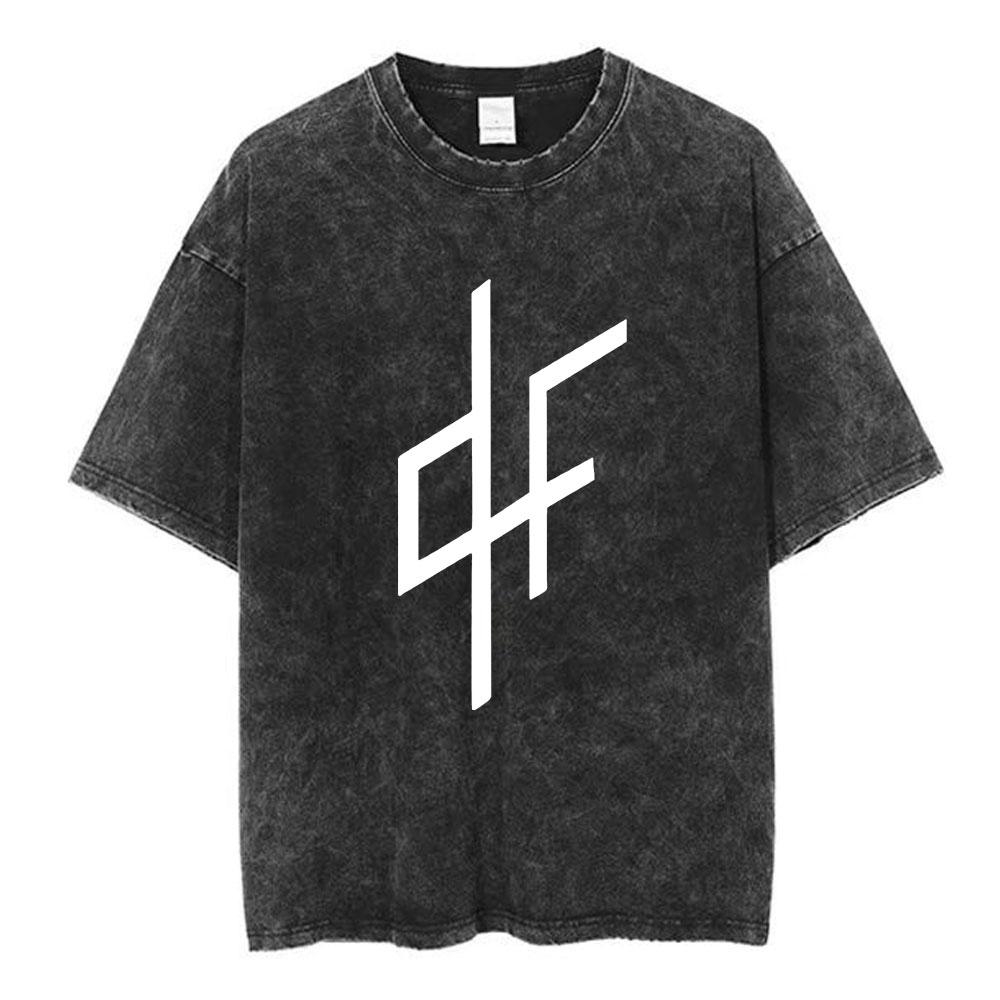 

Le Monde Chico Винтажная футболка с варкой Qlf PNL Французский рэп Хип-хоп Футболки Мужские/Женские Хлопковые Повседневные Футболки Оверсайз Уличная одежда 2XL