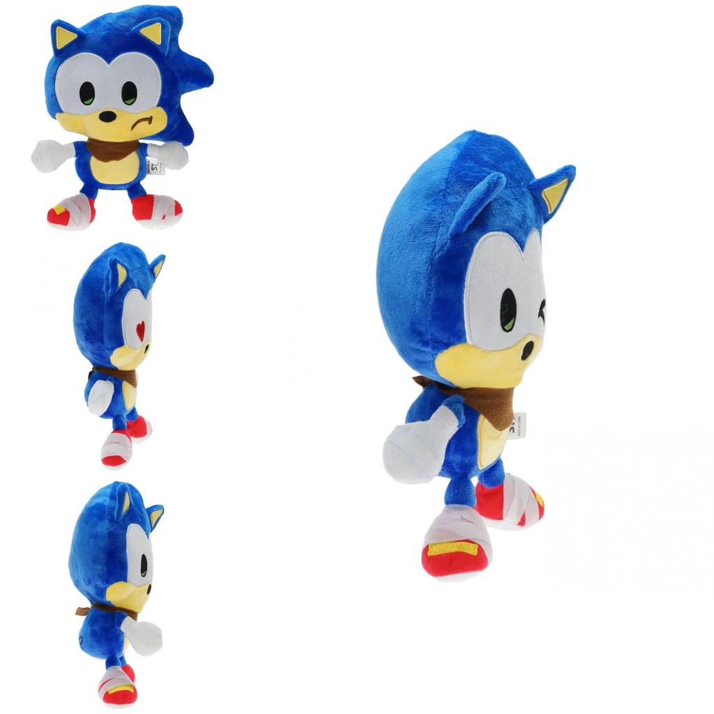 9.1in Sonic The Hedgehog Plush Toy Cute Soft Stuffed Animal Kids Gift