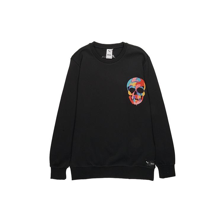 PUMA X Bradley Theodore Crewneck Sweatshirt Black Men s 578228-01 XS