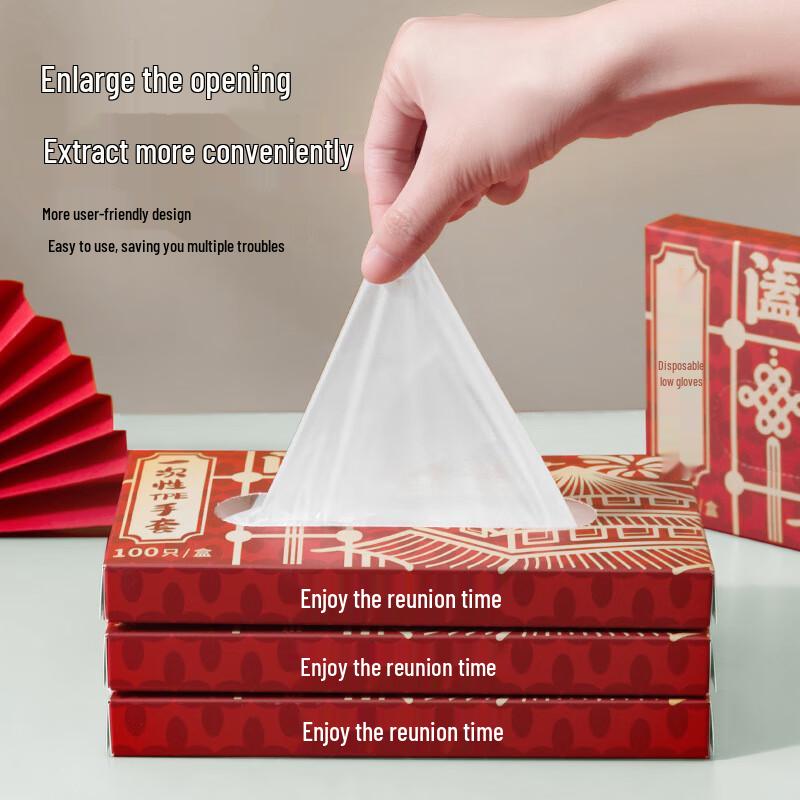 Одноразовые перчатки из пластиковой пленки Chang Baosen