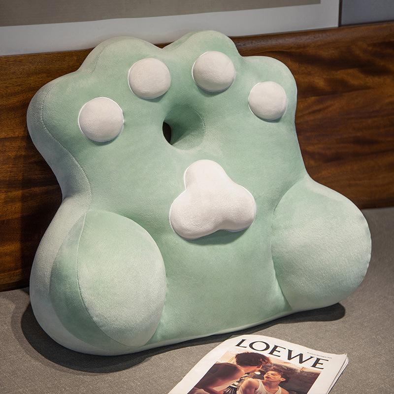 Cat Claw Office Waist Backrest Waist Pad Car Car Seat Home Sofa Waist Pillow Student Cushion