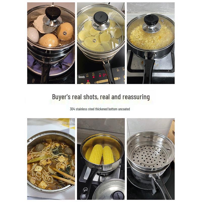 Supor 304 Stainless Steel Milk Pot