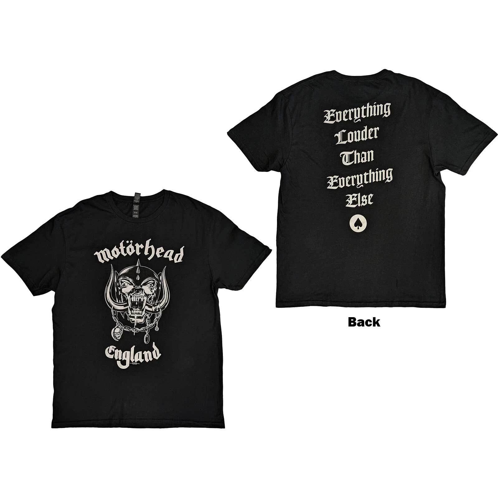 Motorhead England T-Shirt black New XXXL