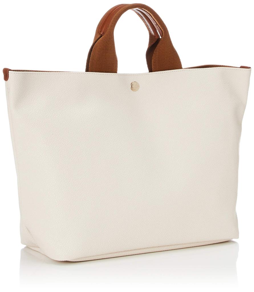 Scotch Grain Neo Leder A4 Tote Bag Plain BREATH Cream [Topkapi] Damen