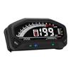 Digital Motorcycle Speedometer Speed Meter Tachometer RPM Gauge Fuel Gauge Odometer LCD Display Dashboard Panel Universal