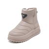 Thick-soled Snow Boots Women's 2025 New Winter Non-slip Piled Thickened Warm Cotton Shoes Women's Shoes KT-2822
