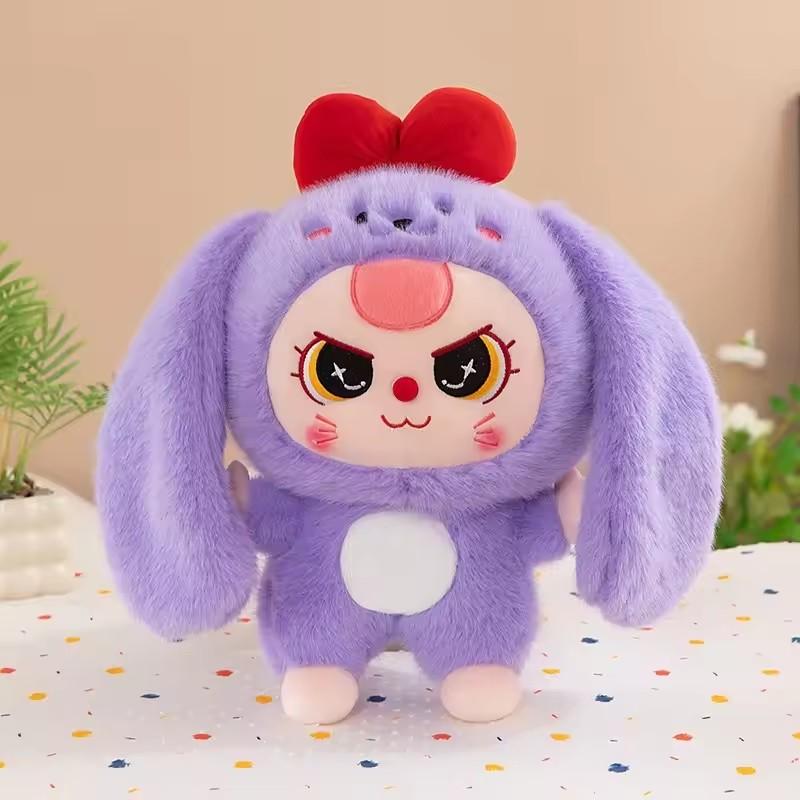 Baby Cos Bunny Plush Toy Stuffed Animal Kawaii Pillow Cute Doll Room Decoration Girl Gift