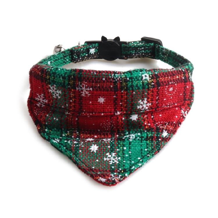 Cat Collars Puppy Suit Collar Snowflake Bow Christmas Holiday Collar Photo Props