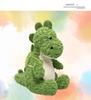 Snot Bear Dinosaur Plush Toy: Cute Avocado Backpack & Flower Brush - Children's Day Gift
