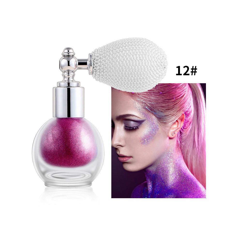Cross-Border Glitter Highlighter Spray: Body Brightening Pearlescent Air Cushion Powder