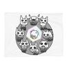 Battle Cats Mobile Games Blankets Soft Warm Flannel Throw Blanket Bedspread for Bed Living Room Picnic Travel Home Sofa