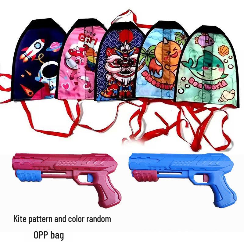 Children's 48CM Luminous Foam Glider Toy - Pure White Model for Outdoor Play