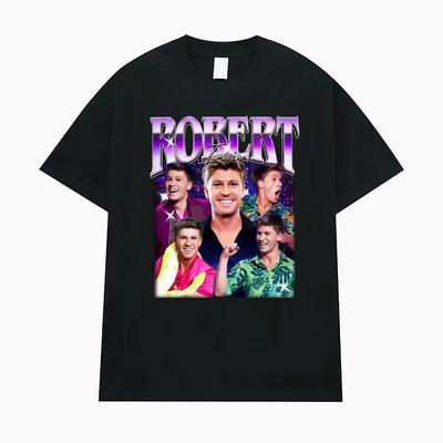 Gift for Fan Robert Lrwin Dwts Unisex Print Classic T-shirts Men's Fashion Vintage Clothes TShirt High Quality Oversized T-shirt