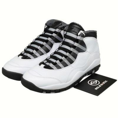 Air 10 Retro OG Steel Light Steel Grey HJ6779-104 Men's Size