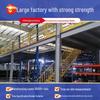 Steel Structure Medium & Heavy Duty Mezzanine Racking for Hardware Storage