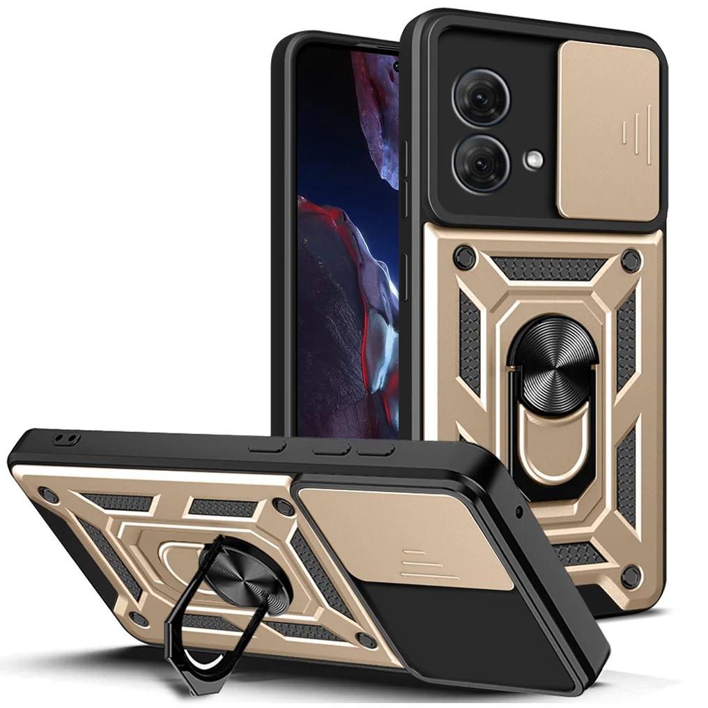 Pentru Carcasă Motorola G84 G54 G14 E13 G73 G53 G13 G23 E22 G62 G32 G22 G52 G60 G30 G10 G51 Suport Inel Magnetic Stand Husă de Protecție