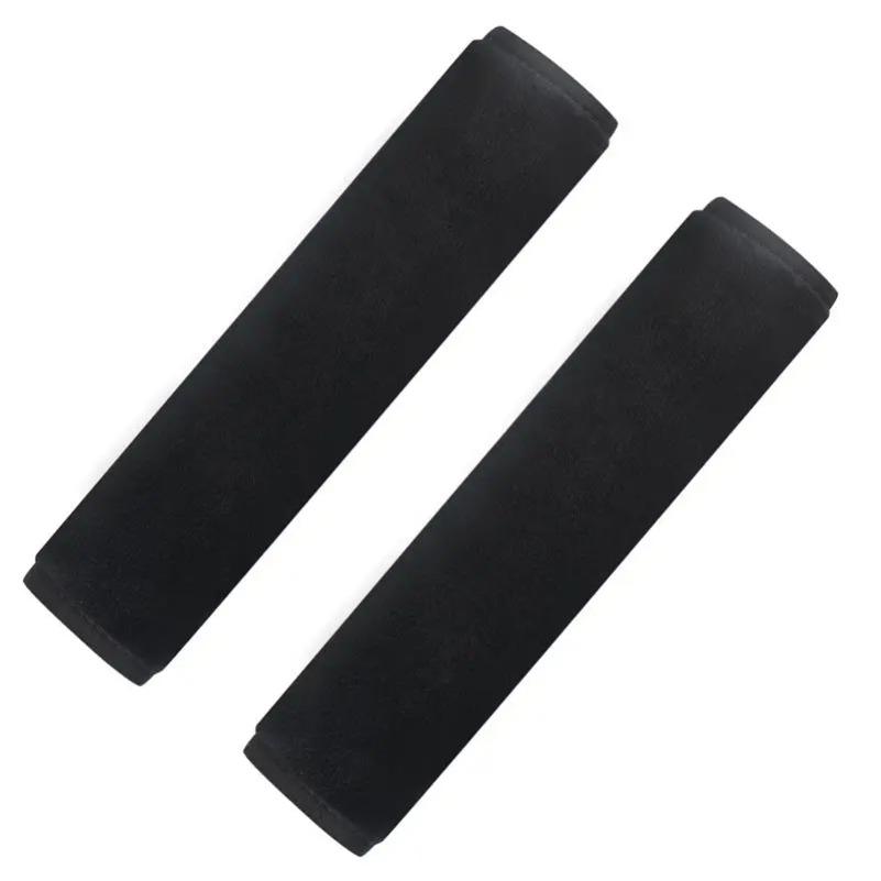 2 Pieces of Car Seat Belt Shoulder Strap Cover, Soft Car Seat Belt Plush Protective Cover Shoulder Protection Breathable
