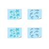 Glow in The Dark Ocean Sink Sticker Self-Adhesive Waterproof Bathroom Decals Cute Turtles Dolphins Sea Animal PVC Sticker for Sinks Bathtubs