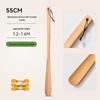 Beiyi Pin Beechwood Long Handle Shoehorn