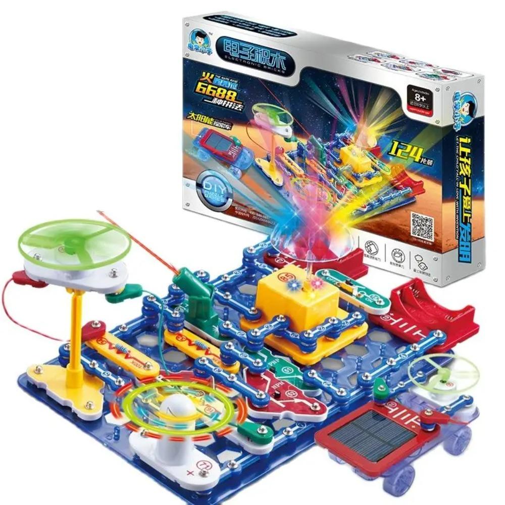 ANU Nuovo Circuito Blocco Elettronico Esperimento Scientifico Educativo Giocattoli Assemblati per Bambini Esplorazione Elettronica 8+