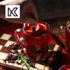 KADAX Szklanki 350ml Zestaw Do Herbaty Kawy Z Uchem
