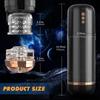 Automatic Male Masturbator Thrusting Rotating Vibration 3D Realistic Sleeve Hands-Free Adult Sex Toys for Men