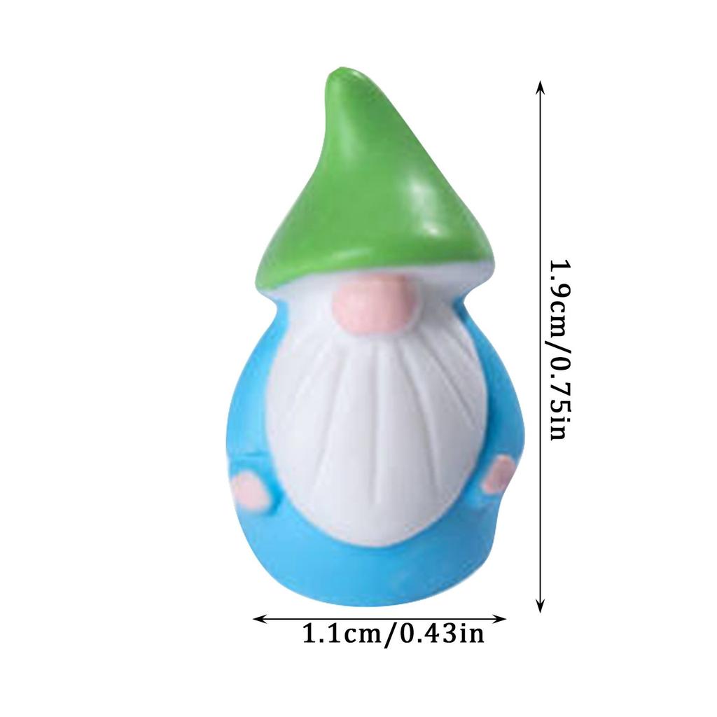 30 STÜCKE Mini Gnome Feengarten Miniaturen Leuchtender Wald Fee Moos Mikro Landschaft Dekoration Zubehör Heimdeko