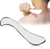 Gua Sha Nerūdijančio plieno Gua Sha grandiklis Medicininio lygio Fascijos įrankis trynimui Limfodrenažinis masažuoklis Viso kūno celiulito masažas kojoms, nugarai, veidui