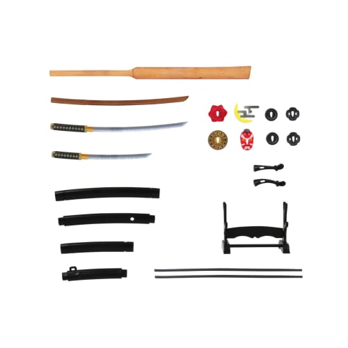 DIG Pripla Figure Weapon Samurai Hobby Full Color Printed Plastic Kit