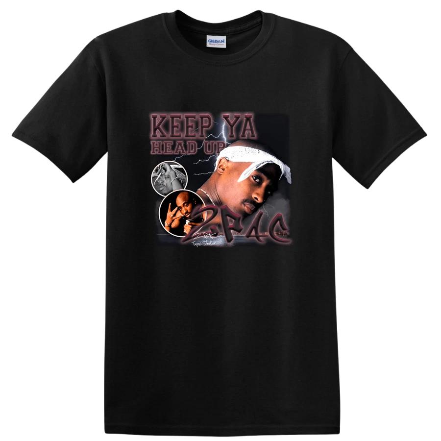 Keep Ya Head Up 2Pac T Shirt Rap Music Legend Tribute Tee Vintage Style S