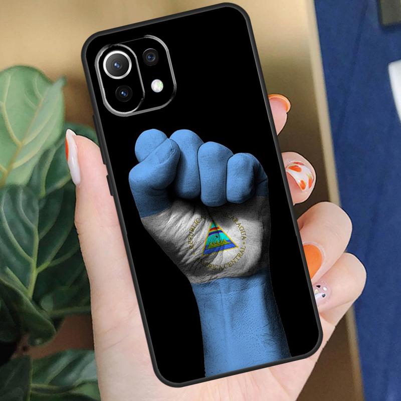 Nicaragua Flag Case For Xiaomi 15 14 Ultra 13T 14T 15T Pro 17 Pro Max POCO F8 F7 F5 F6 X5 X6 X7 Pro Coque