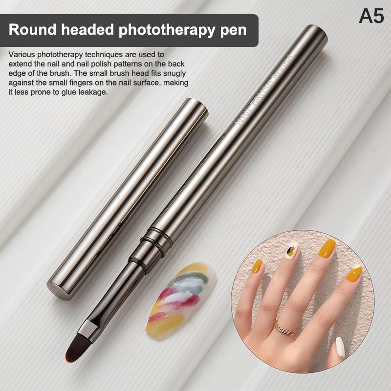 

Набор кистей для нейл-арта Профессиональные кисти для гелевого лака Тонкий лайнер Рисование цветов Маникюр Инструмент для DIY Аксессуар